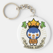 Luchadore Key Chain
