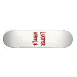LUCIFER  WHEELS SKATE DECK
