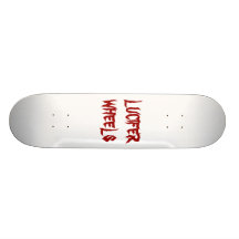 LUCIFER  WHEELS SKATE DECK