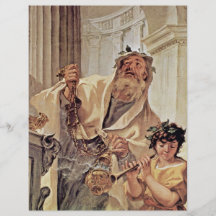 Lucius Junius Brutus Kissing The Ground Custom Flyer