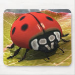 Luck beetle mouse pad