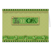 Luck Charm Card