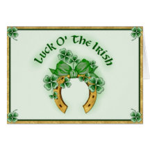 Luck O' The Irish Cards
