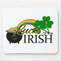 Luck of the Irish Mouse pad