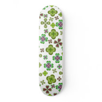 Luck of the Irish Shamrock Skateboard