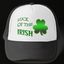 Luck of the Irish St Patricks Day Hat hats