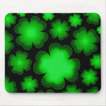 Lucky 23 Four Leaf Clover Mousepad