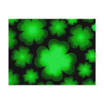 Lucky 23 Four Leaf Clover Postcard