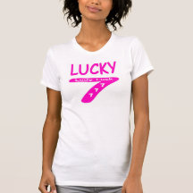 Lucky 7 Lady Luck  Ladies Camisole Tshirt