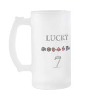 Lucky 7 coffee mugs