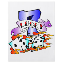 Lucky 7 w/ Dice Custom Flyer