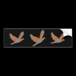LUCKY Angel Bird bumper stickers