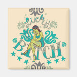Lucky B Refrigerator Magnet
