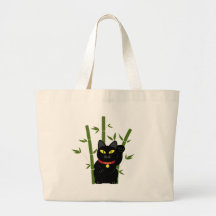 Lucky Black Cat Tote Bag