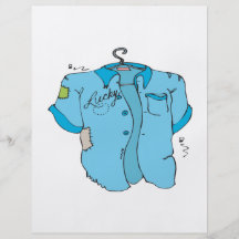 Lucky Bowling Shirt Flyers