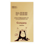 Lucky Buddha Business Card