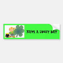 Lucky Bumper Sticker