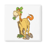 Lucky Cartoon Horse on St Patrick's Day magnet