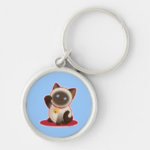 Lucky Cat Keychains