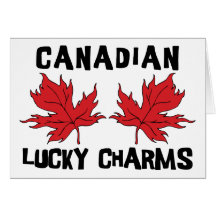 Lucky Charms Canadian Greeting Cards