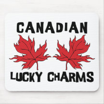 Lucky Charms Canadian Mouse Mats