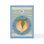 Lucky Chinese Peach New Year Card