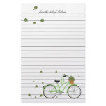 Lucky Clover Bicycle Stationery