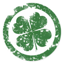Lucky Clover Stickers