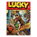 Lucky Comics Greeting Card