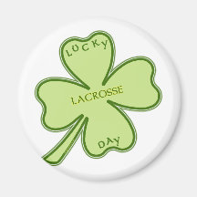 Lucky Day Lacrosse Magnet