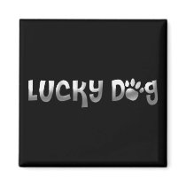 Lucky Dog Paw Print