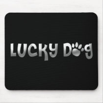Lucky Dog Paw Print