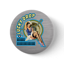 Lucky Drop WWII Nose Art Pins