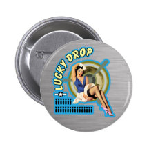 Lucky Drop WWII Nose Art Pins