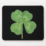 Lucky Four-Leaf Clover Shamrock Mousepad