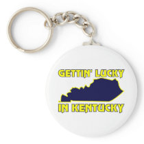 Lucky in Kentucky Key Chains