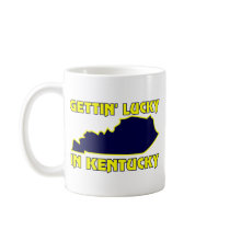 Lucky in Kentucky Mugs