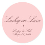 Lucky in Love and Pretty in Pink stickers