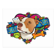 Lucky in Love Postcards