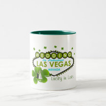 Lucky in Love Wedding In Las Vegas Mug