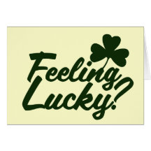Lucky Irish Greeting Card