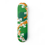 Lucky Irish Ink Clover skateboard
