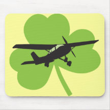 Lucky Irish Pilot Mouse Pad