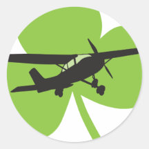 Lucky Irish Pilot Stickers