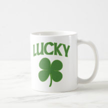 Lucky Irish Shamrock Mug