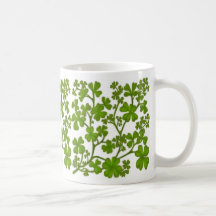 Lucky Irish Shamrocks Mug