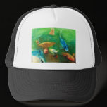 Lucky Koi Pond: www.AriesArtist.com hats
