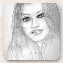 Lucky Lady Beverage Coaster