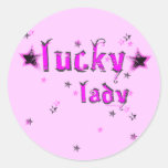 Lucky Lady Sticker