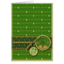 Lucky Leprechaun Card